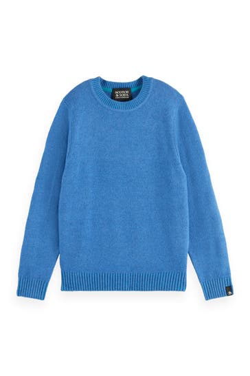 SCOTCH & SODA Strickpullover azurblau
