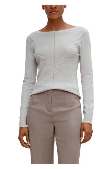 COMMA, Strickpullover creme