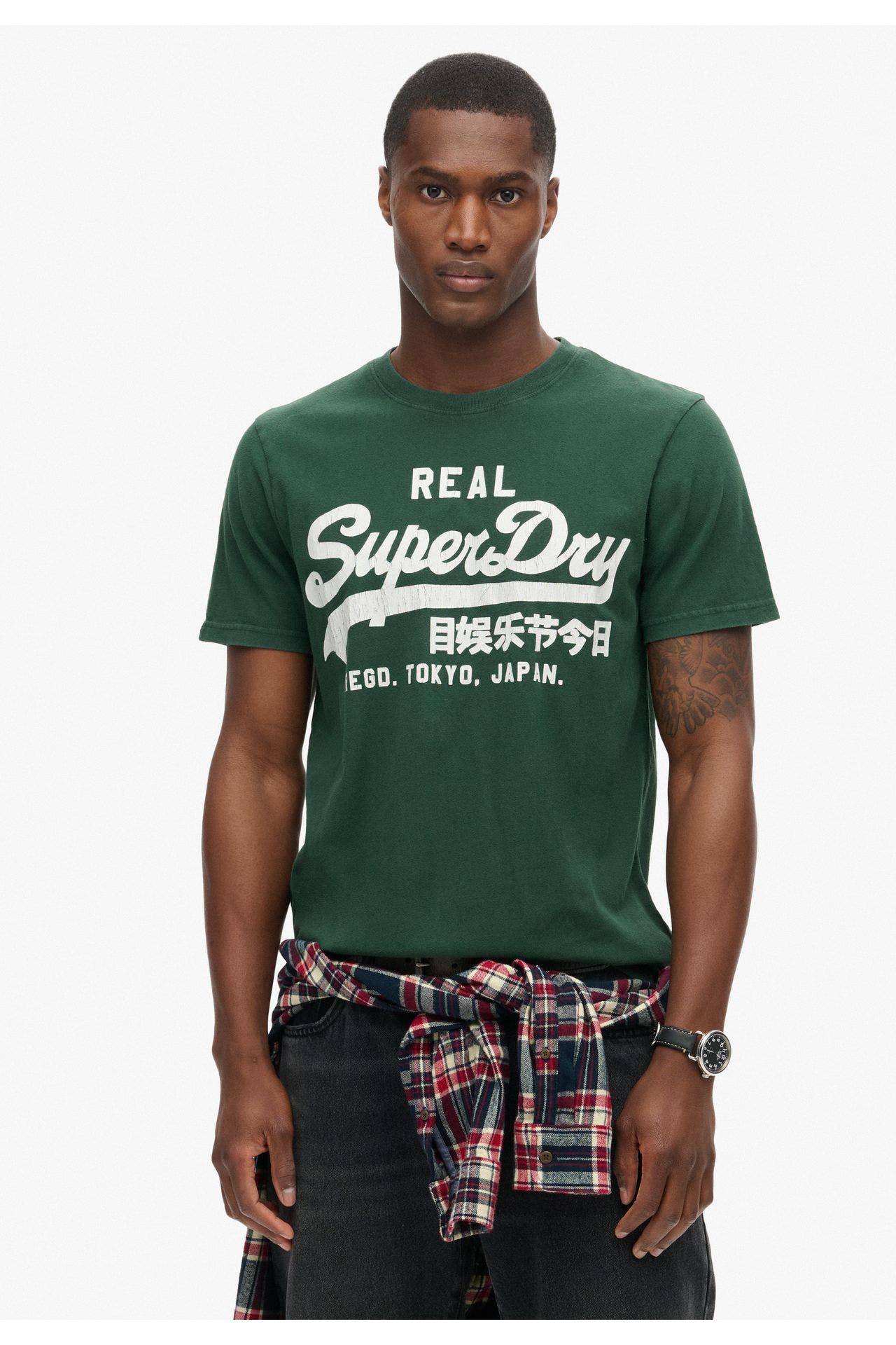 SUPERDRY T-Shirt tannengrün, Bild 1