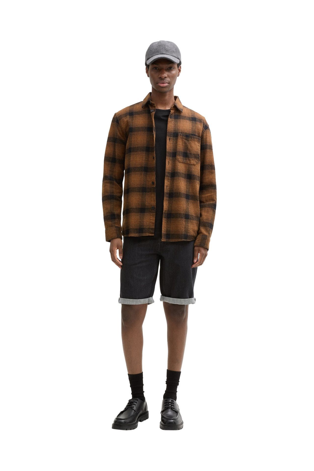TOM TAILOR Jeansshorts schwarz, Bild 1
