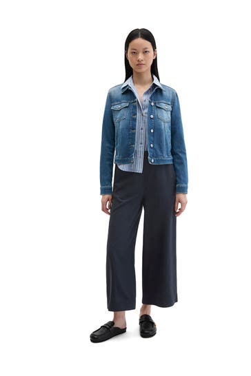 MARC O'POLO Jeansjacke blau