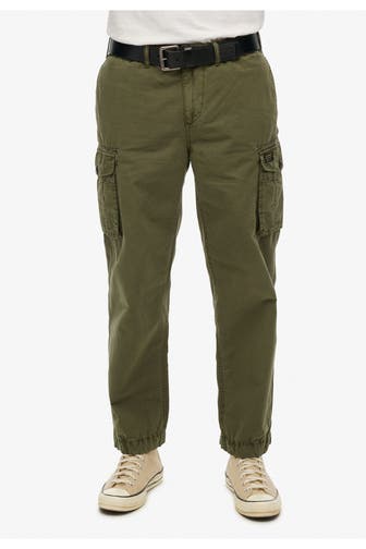 SUPERDRY Cargohose oliv