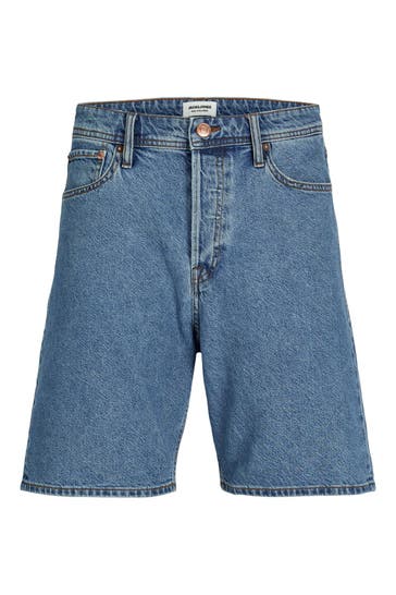 JACK & JONES Jeansshorts blau