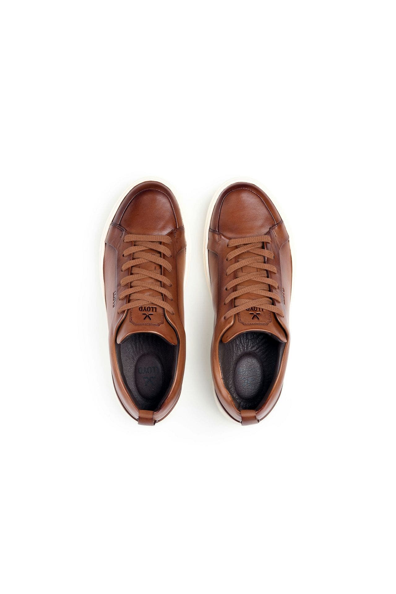 LLOYD Leder-Sneaker 'Metro' cognac, Bild 1