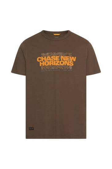 CAMEL ACTIVE T-Shirt braun