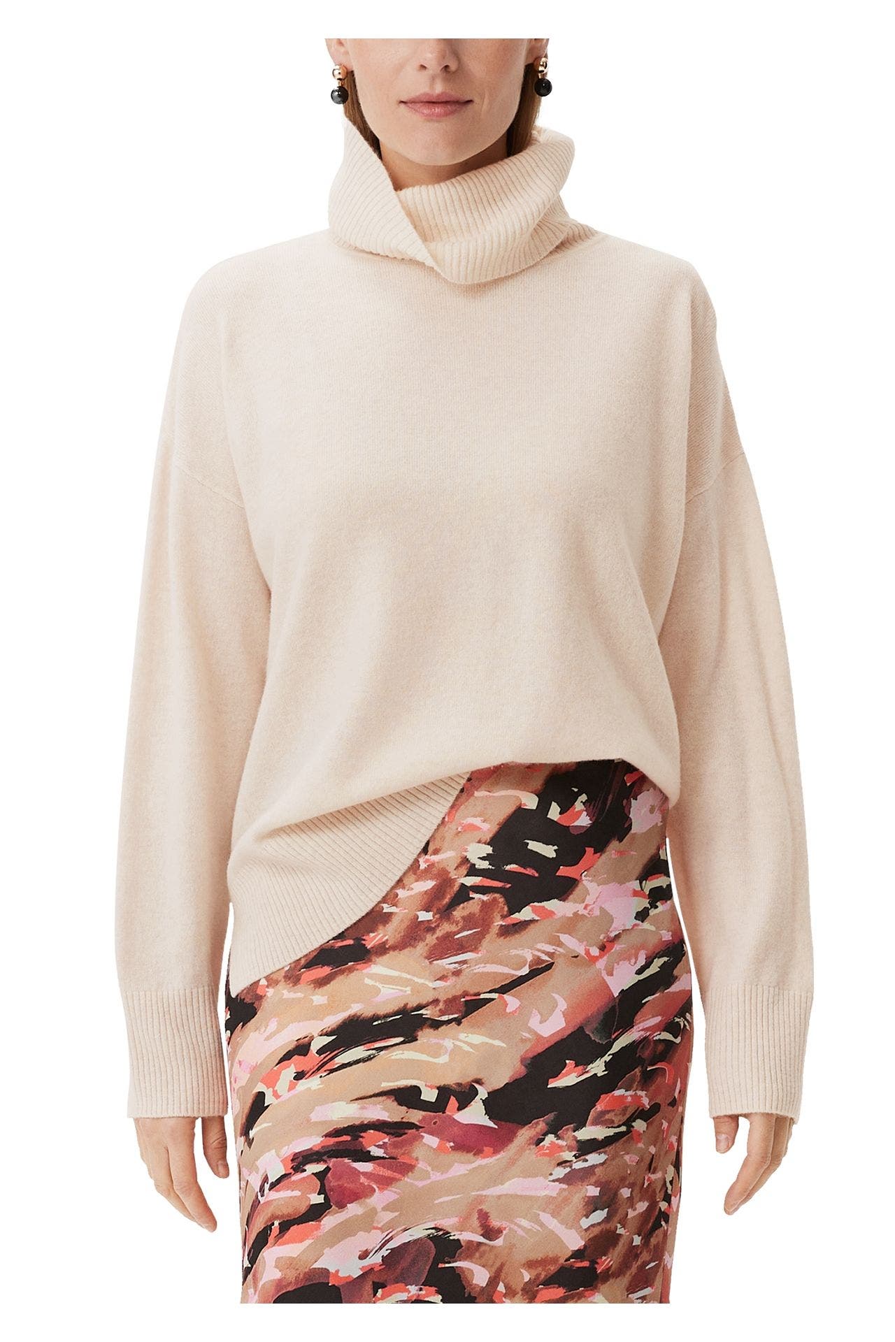 COMMA, Wollmix-Pullover ecru, Bild 1