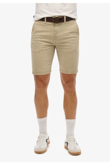 SUPERDRY Chino-Shorts greige