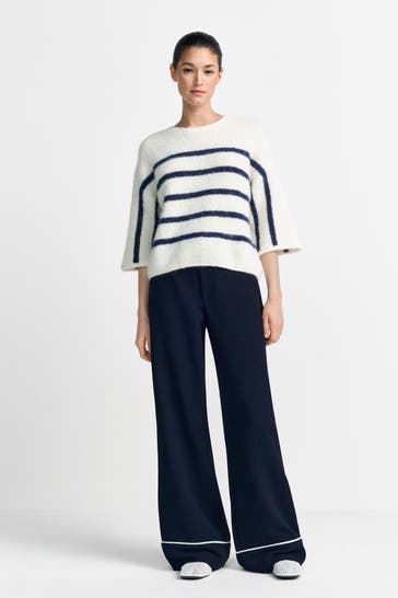 RICH & ROYAL Strickpullover gestreift