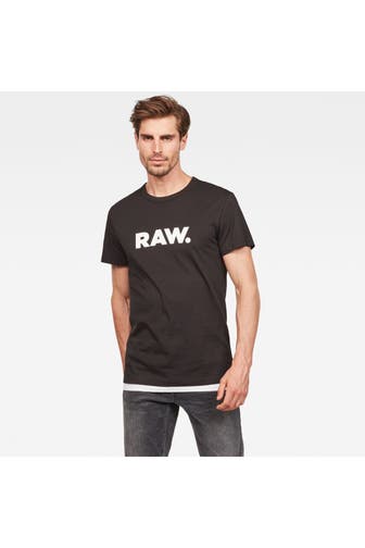G-STAR T-Shirt schwarz
