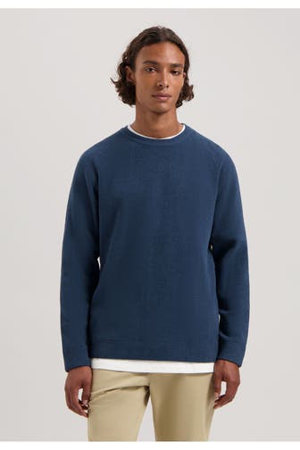 DSTREZZED Strickpullover 'Njord' dunkelblau