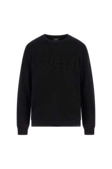 GUESS Strickpullover schwarz
