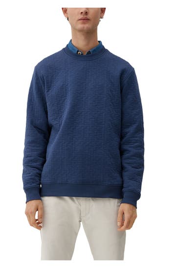 S.OLIVER Sweatshirt dunkelblau