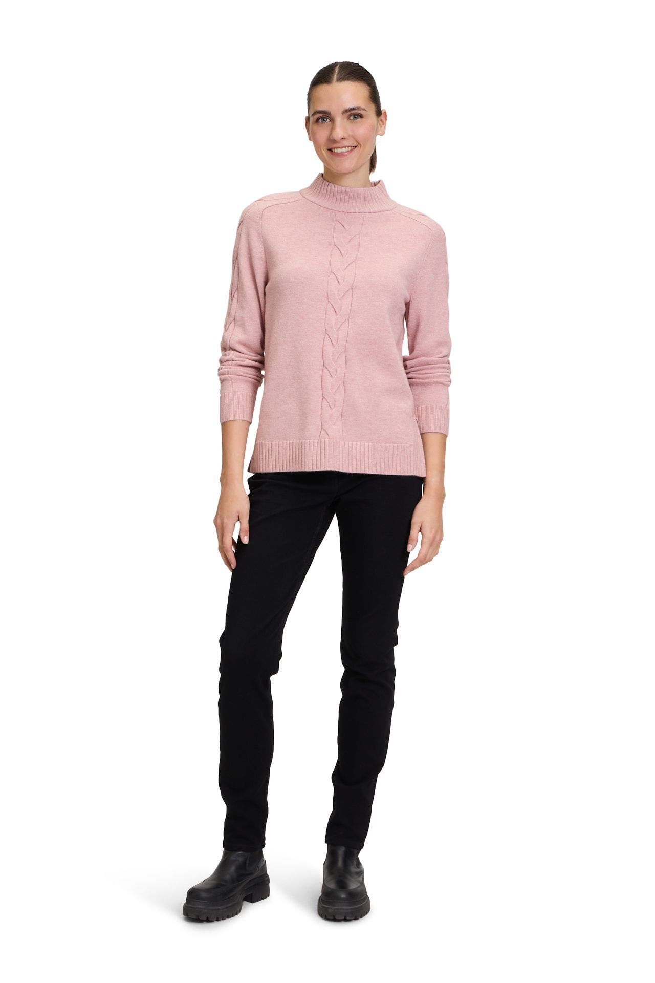 BETTY BARCLAY Rollkragenpullover rosé, Bild 1