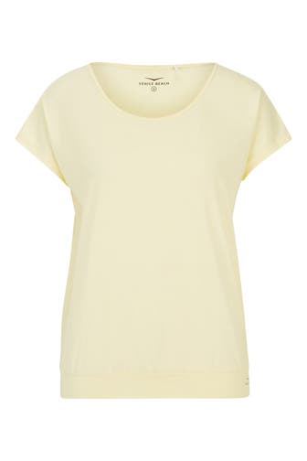 VENICE BEACH Funktionsshirt 'Ryah' pastellgelb