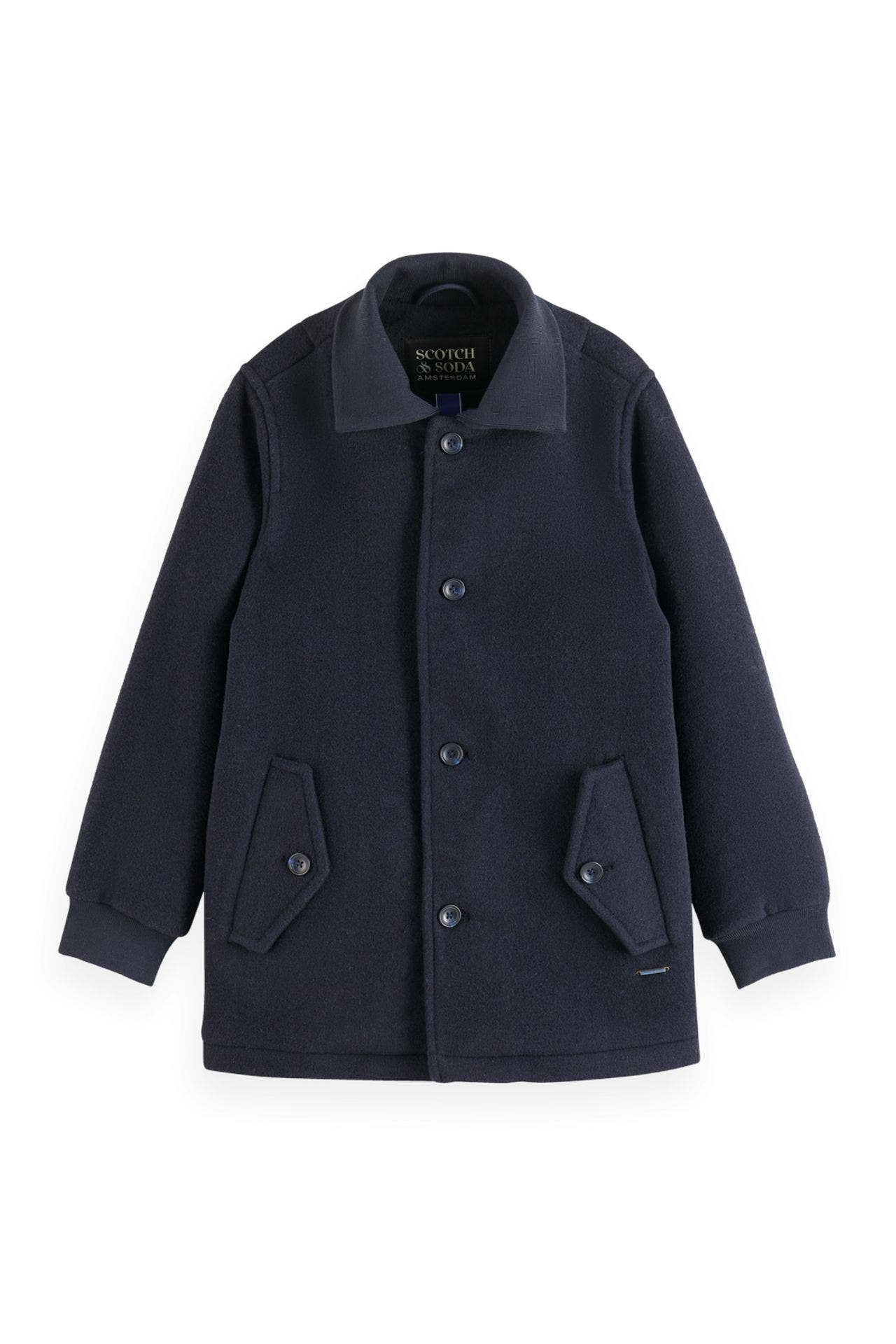SCOTCH & SODA Wollmix-Mantel navy, Bild 1