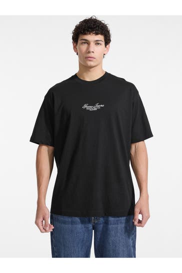 GUESS T-Shirt schwarz