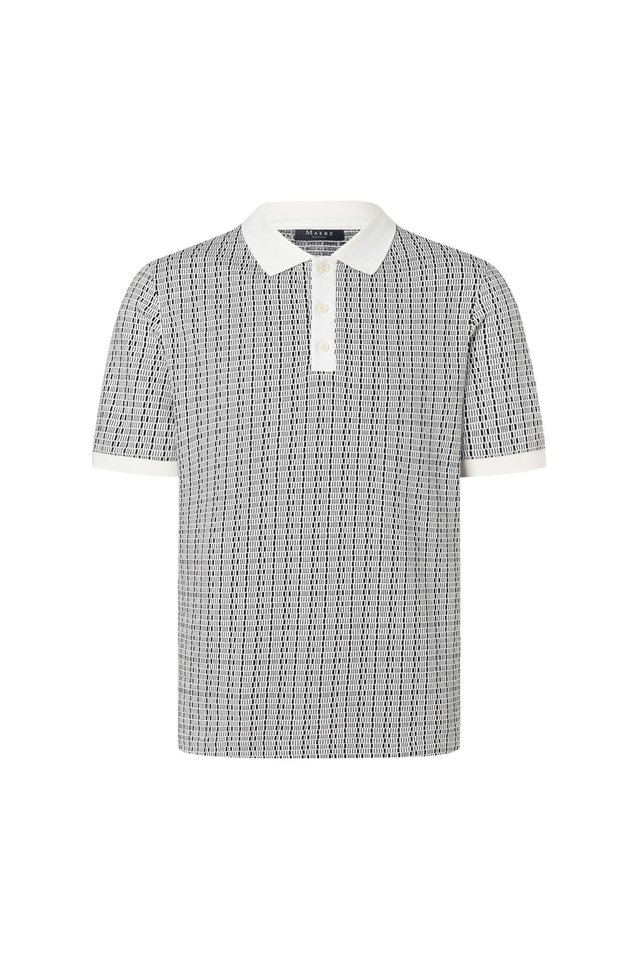 MAERZ MUENCHEN Polo-Shirt gemustert, Bild 1