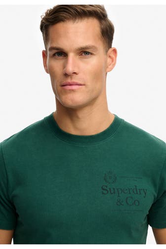 SUPERDRY T-Shirt waldgrün