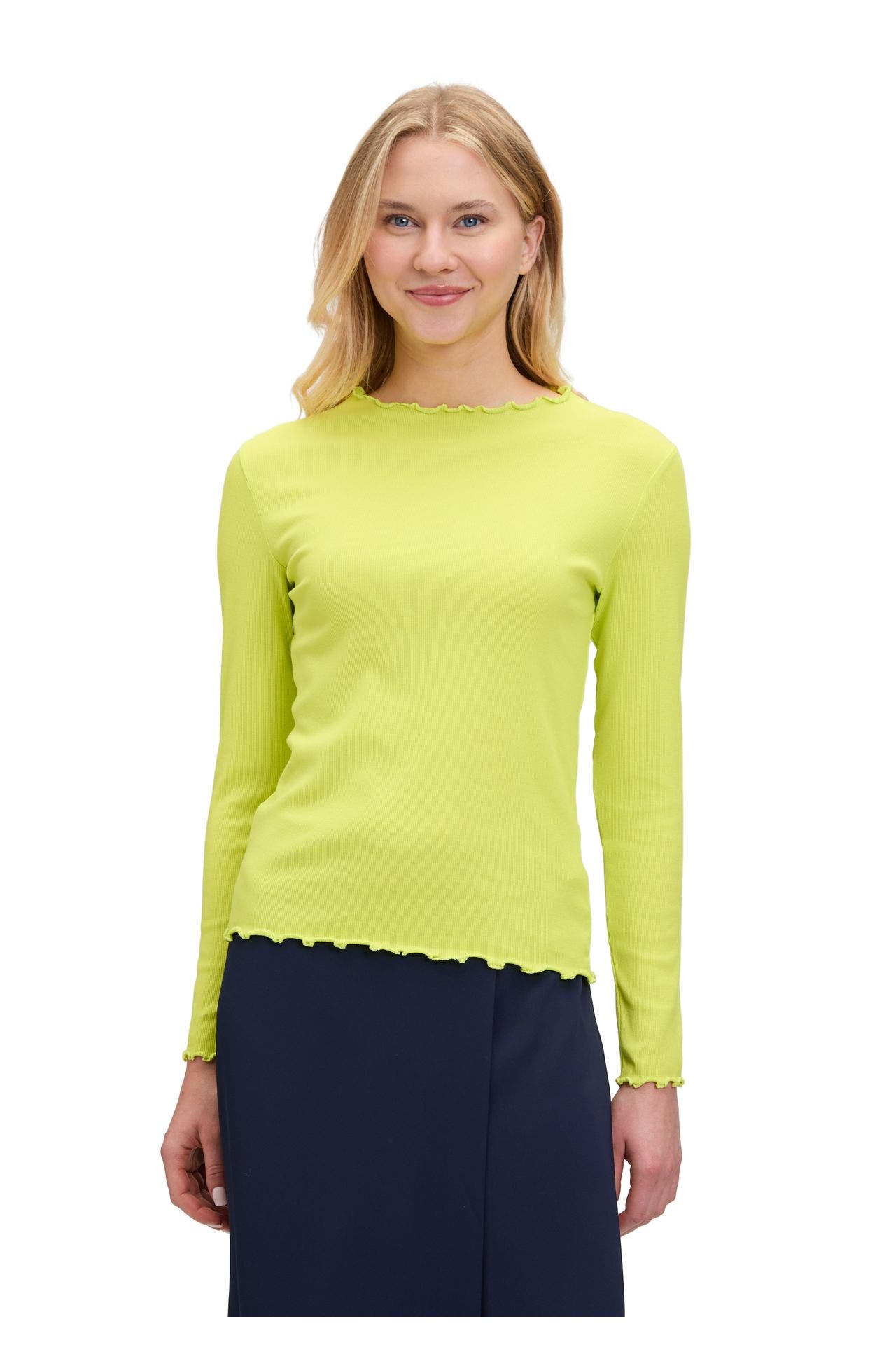 CARTOON Longsleeve neongelb, Bild 1