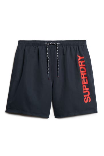 SUPERDRY Badeshorts navy