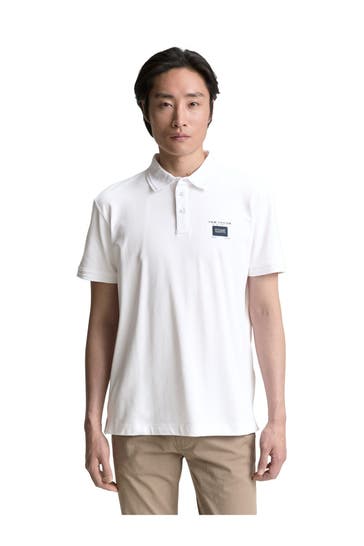 TOM TAILOR Polo-Shirt weiß