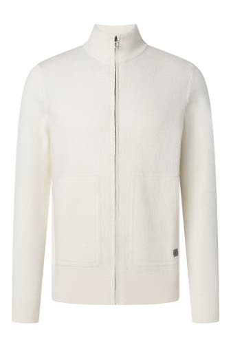 JOOP! Wollmixjacke ecru