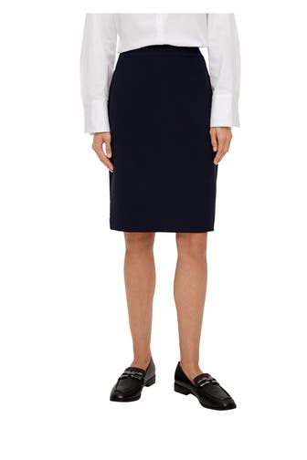 S.OLIVER BLACK LABEL Bleistiftrock navy