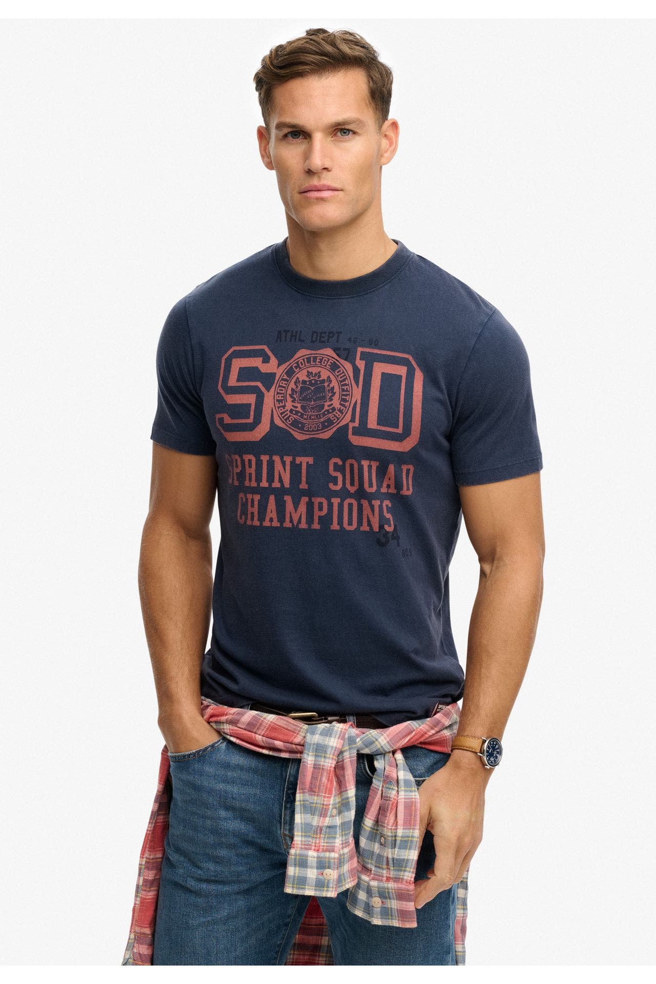 SUPERDRY T-Shirt nachtblau, Bild 1