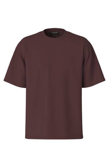STRELLSON T-Shirt 'Skalu' bordeaux