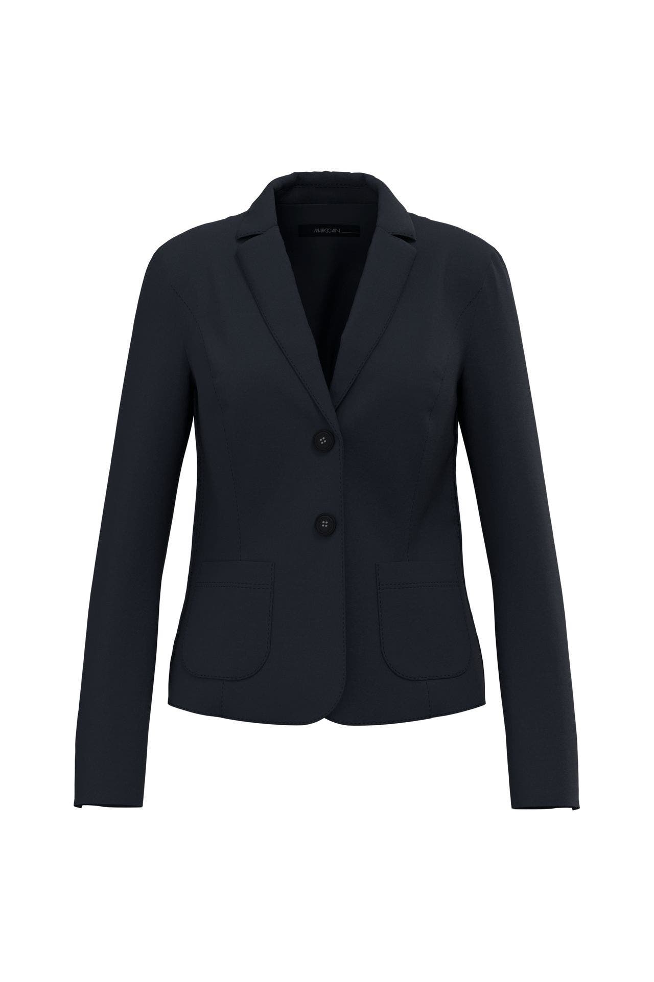 MARC CAIN Jersey-Blazer nachtblau, Bild 1