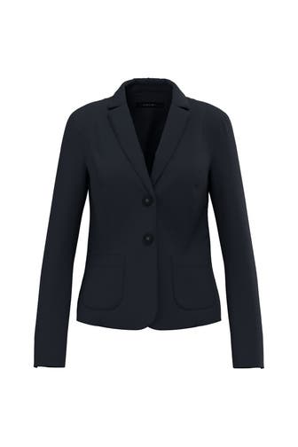MARC CAIN Jersey-Blazer nachtblau
