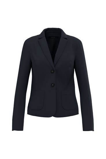 MARC CAIN - Jersey-Blazer nachtblau