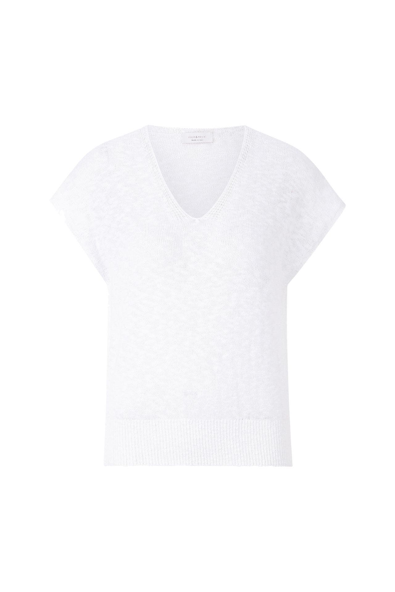 RICH & ROYAL Strickshirt weiß, Bild 1