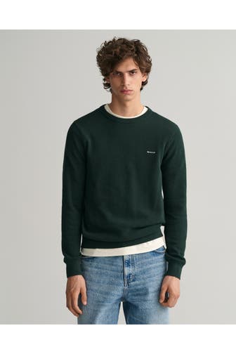 GANT Pullover dunkelgrün