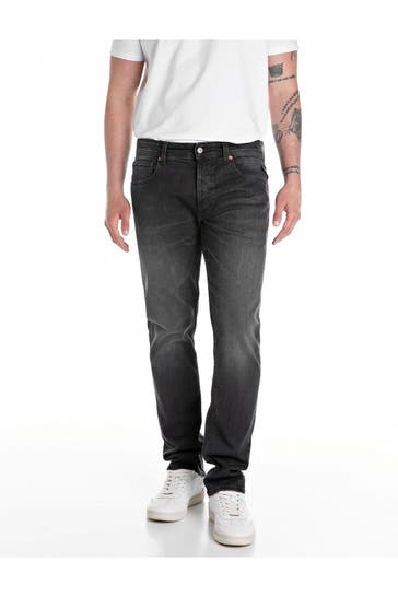 REPLAY Jeans schwarz straight