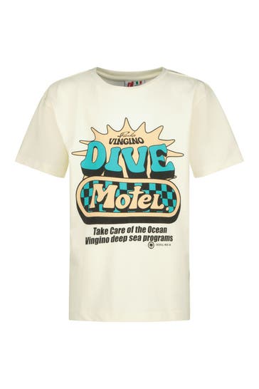 VINGINO T-Shirt 'Hocean' ecru