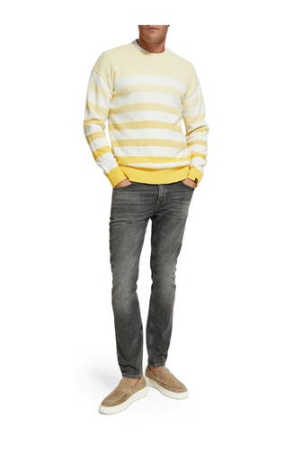 SCOTCH & SODA Jeans dunkelgrau skinny