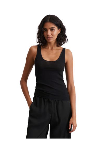 MARC O'POLO Stricktop schwarz