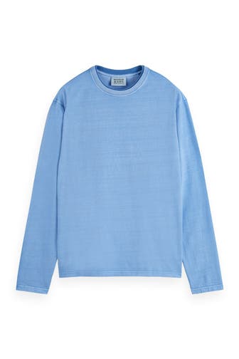 SCOTCH & SODA Langarmshirt hellblau