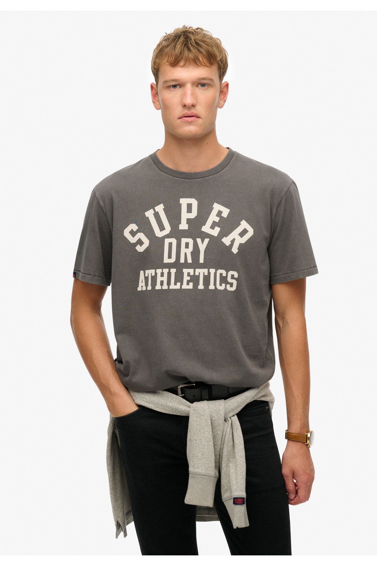 SUPERDRY T-Shirt dunkelgrau, Bild 1