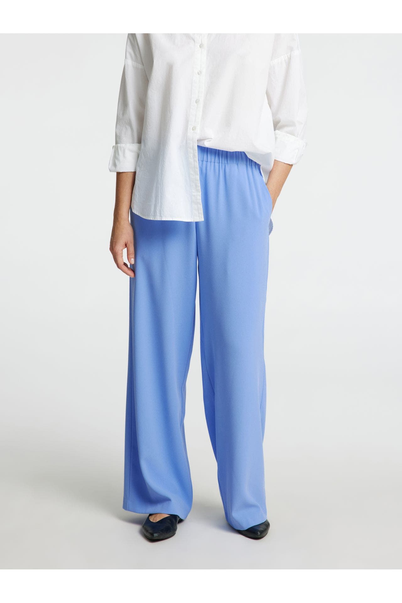 SELECTED Stoffhose pastellblau, Bild 1