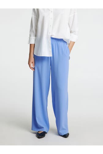 SELECTED Stoffhose pastellblau