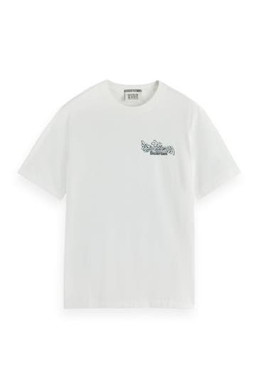 SCOTCH & SODA T-Shirt weiß