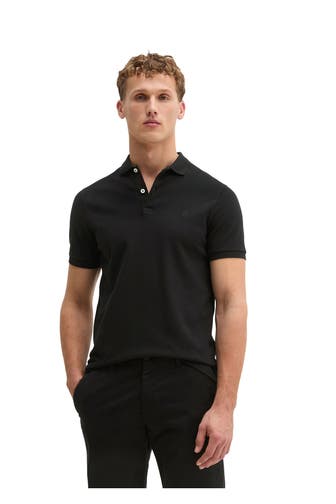 MARC O'POLO Polo-Shirt schwarz