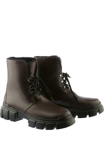 HÖGL Schnürstiefel dunkelbraun