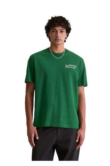 MARC O'POLO DENIM T-Shirt dunkelgrün