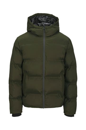 JACK & JONES Light-Steppjacke dunkelgrün