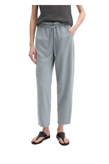 MARC O'POLO Grey-blue Smart Trousers