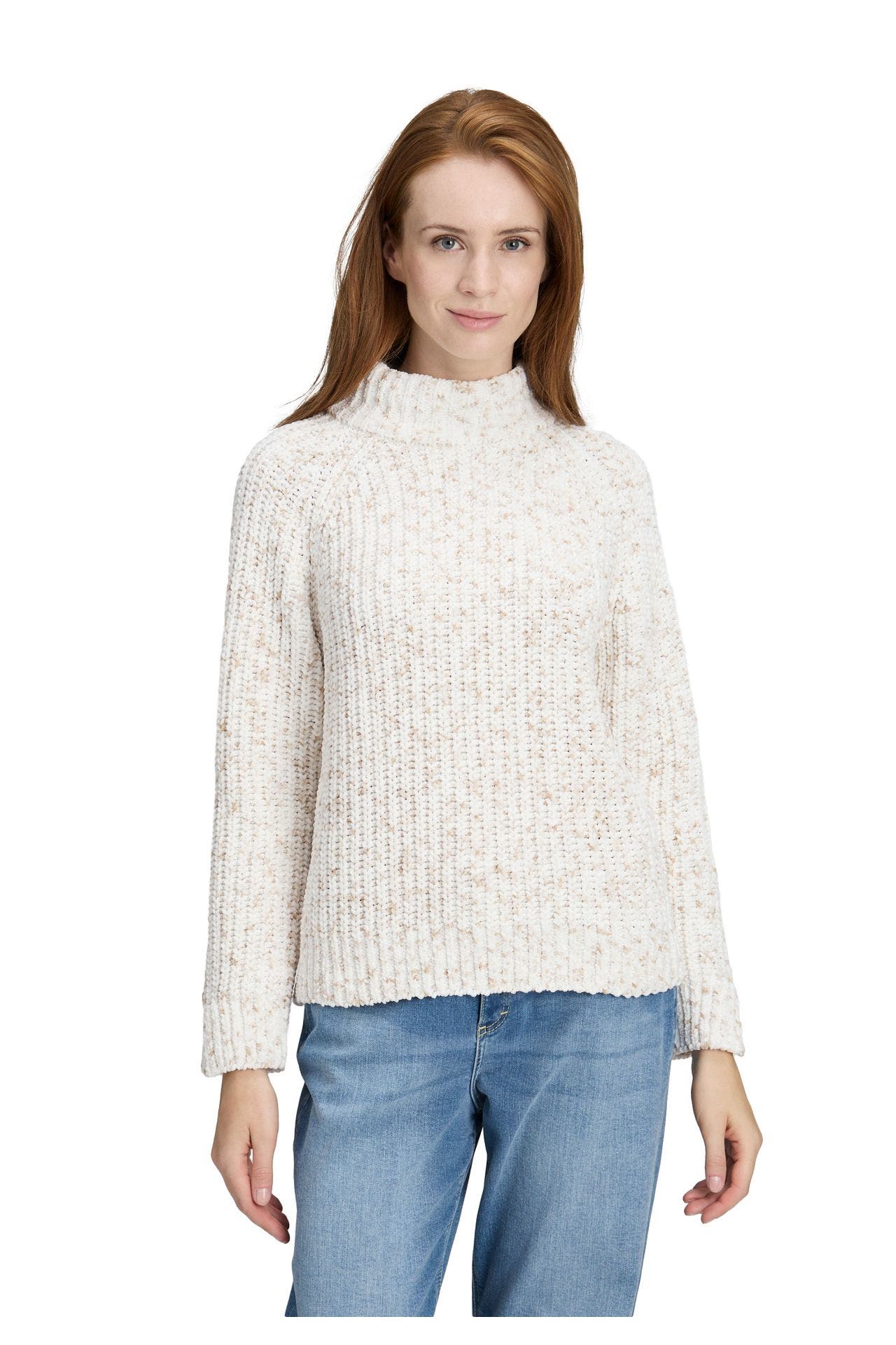 CARTOON Strickpullover weiß-beige, Bild 1