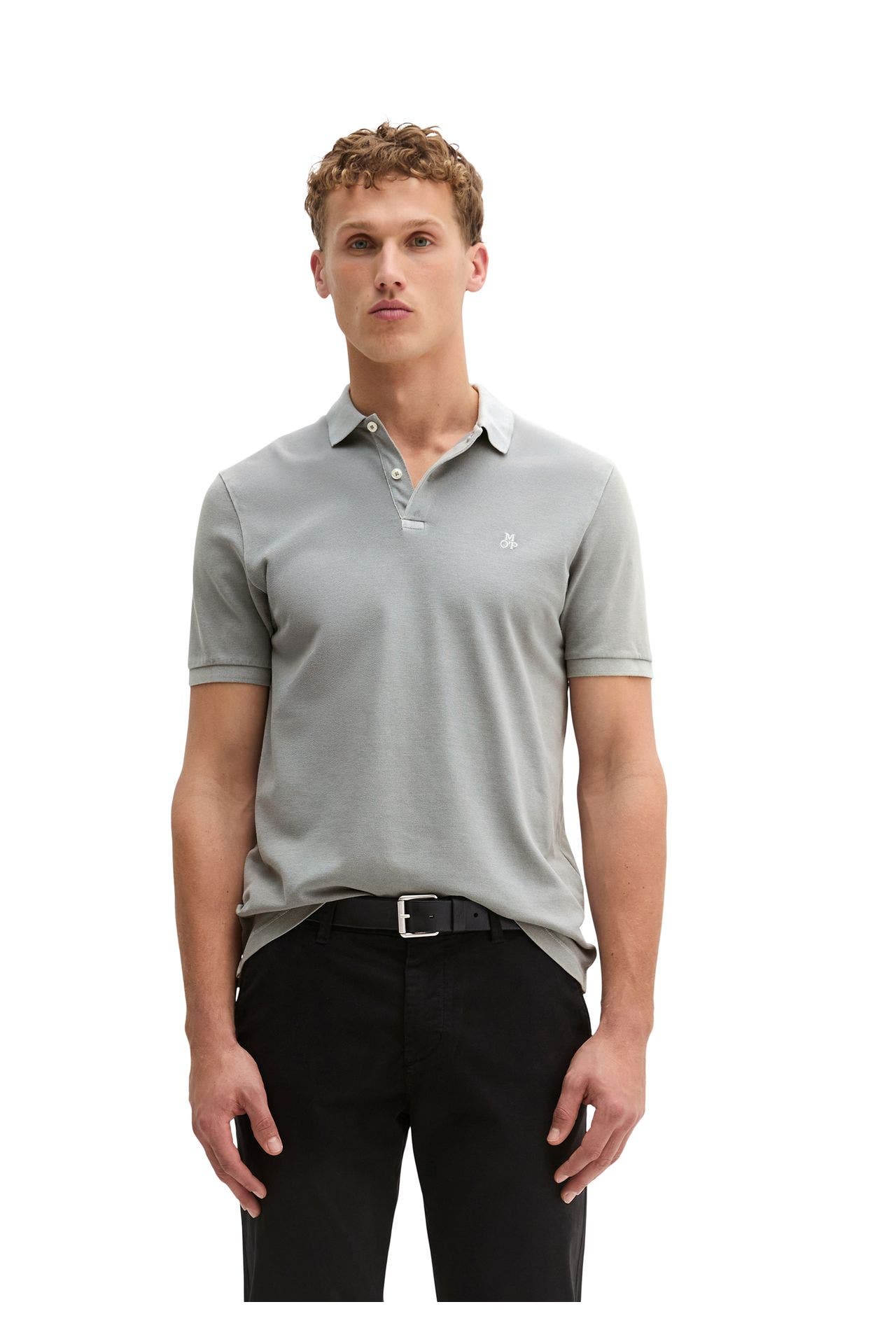 MARC O'POLO Polo-Shirt grau, Bild 1